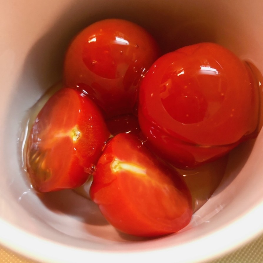 トマトの蜂蜜漬けの画像