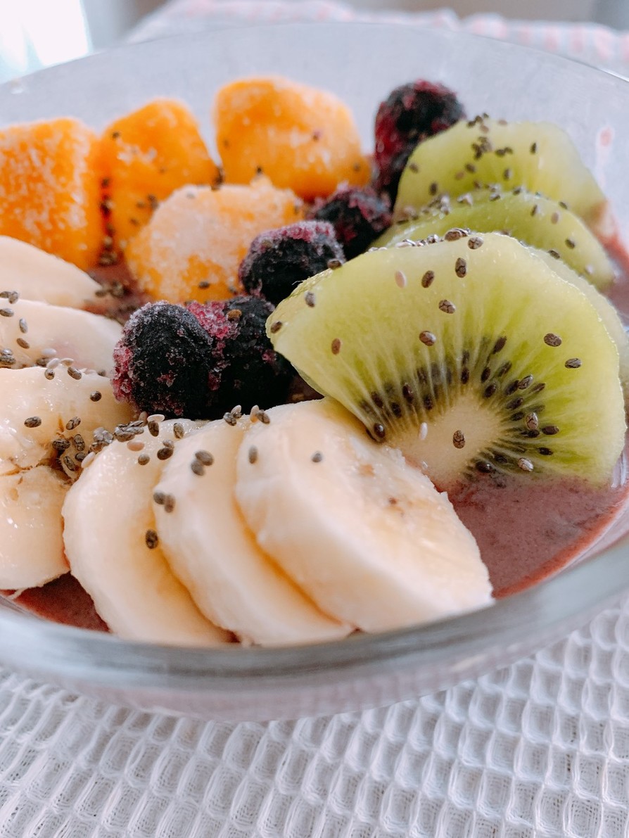 アサイーボウルのレシピ