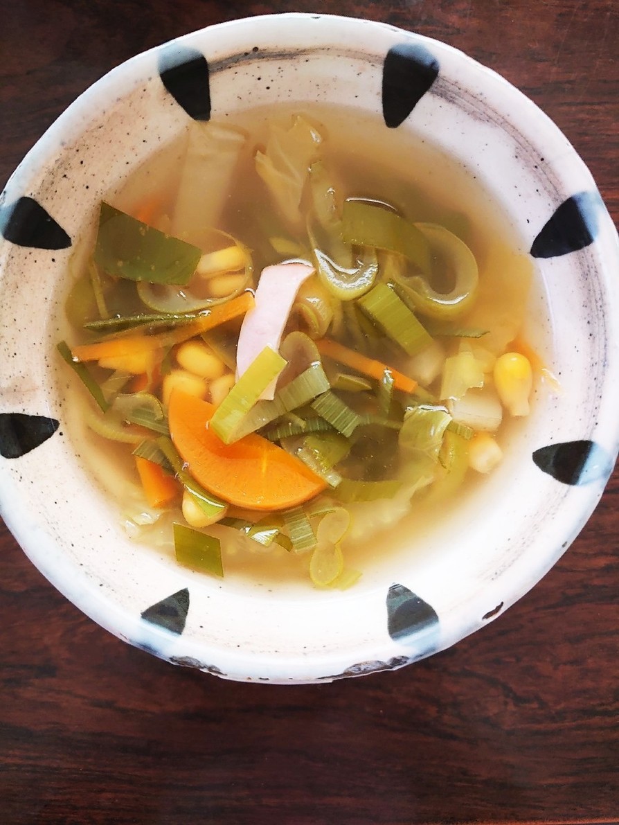 白菜のあっさりコンソメスープの画像
