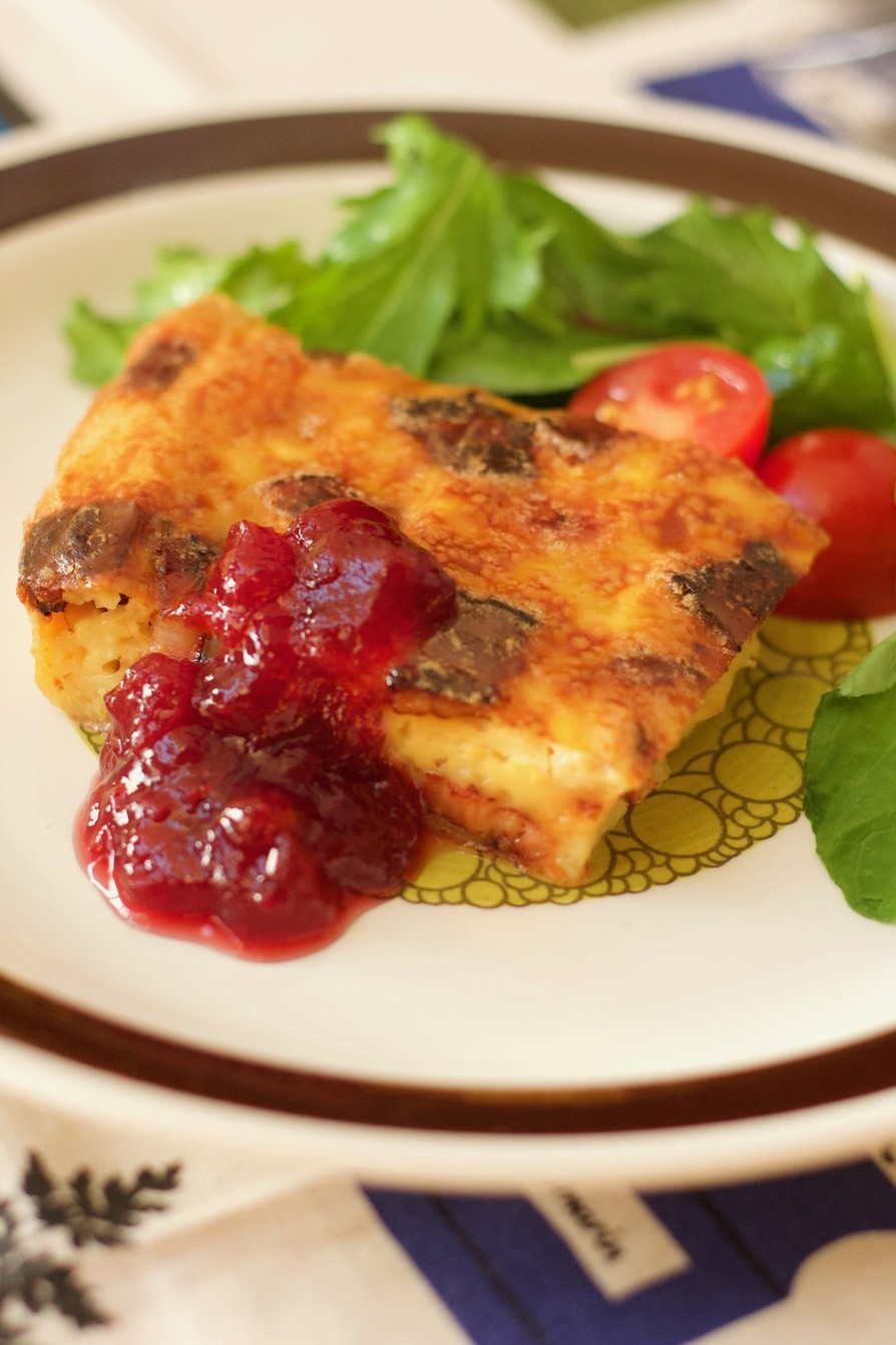 ブルーベリーオーブンパンケーキのレシピ