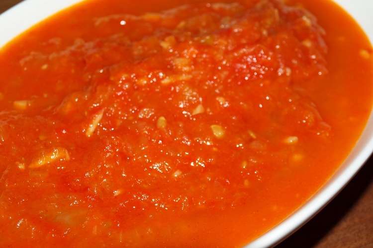 生トマトで簡単自家製トマトソース レシピ 作り方 By とあろん クックパッド