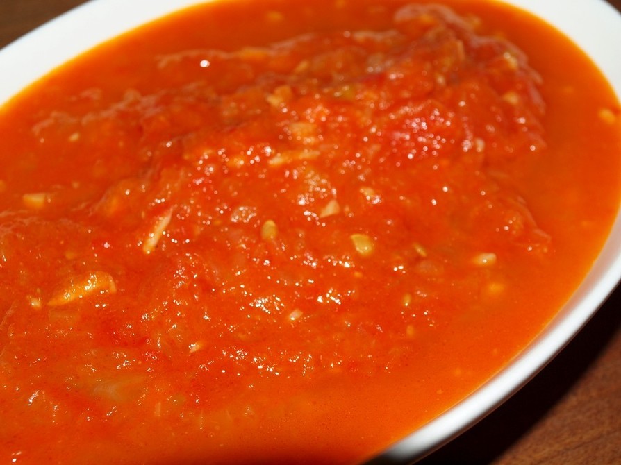 生トマトで簡単自家製トマトソース☆の画像