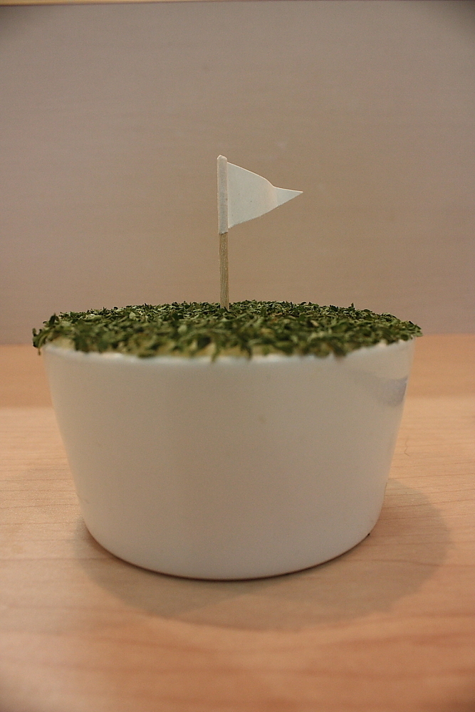 ゴルフグリーンのポテトサラダの画像