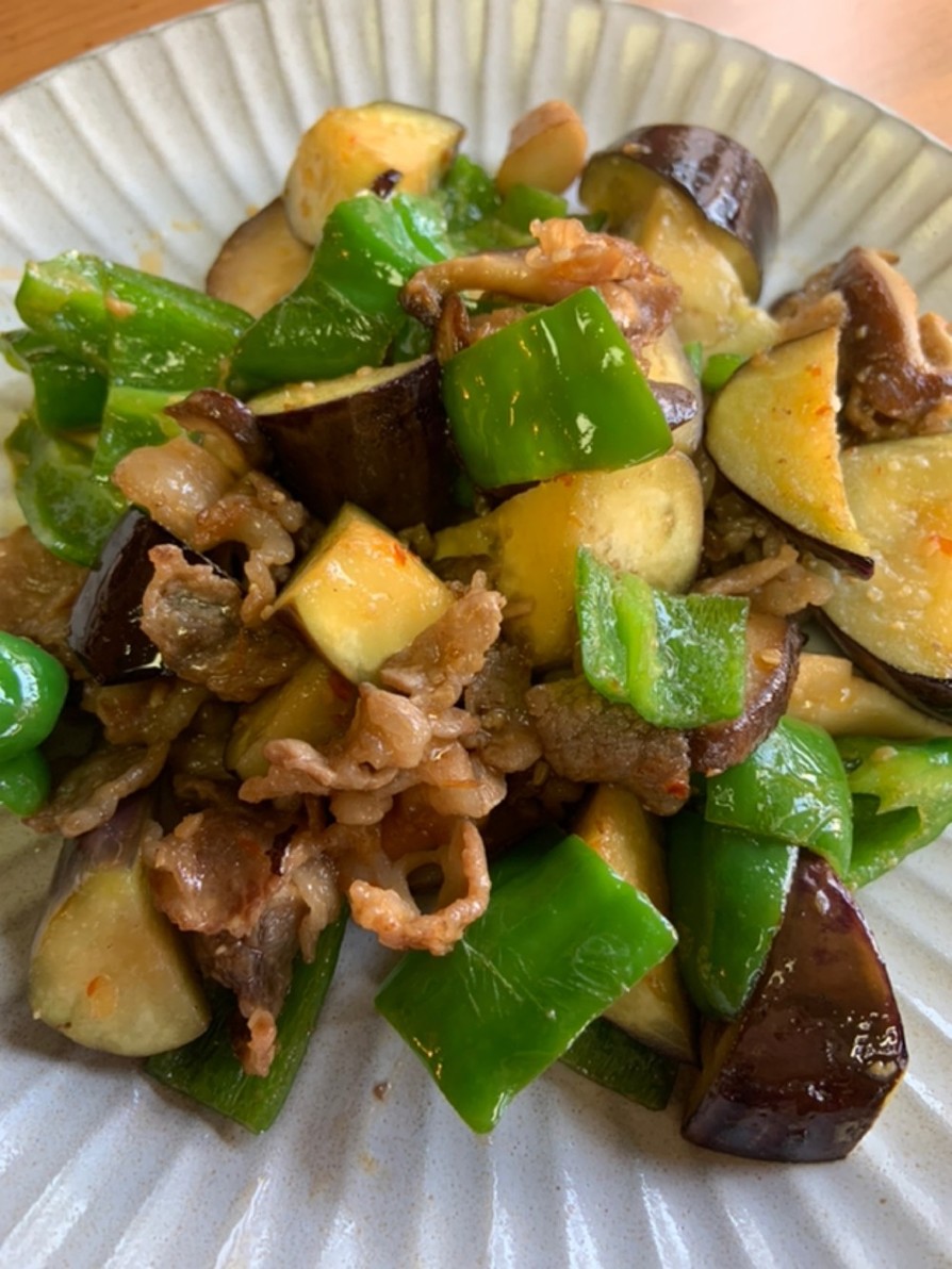 牛肉と野菜の味噌マヨ炒めの画像