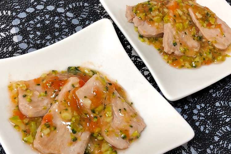 離乳食後期 野菜ソースとまぐろステーキ レシピ 作り方 By れいくんママレシピ クックパッド 簡単おいしいみんなのレシピが361万品