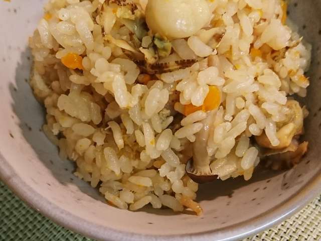 ベビー ホタテ ご飯