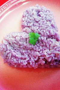 簡単‼美味しい紫にんじんの炊飯器ピラフ♪