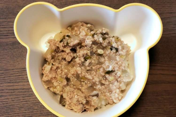 離乳食後期 完了期 豚味噌煮込み丼 レシピ 作り方 By すうぅぅぅ クックパッド 簡単おいしいみんなのレシピが376万品