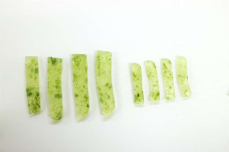 さしみこんにゃくの切り方伝授 短冊編 レシピ 作り方 By 上野屋 女子会 クックパッド 簡単おいしいみんなのレシピが359万品