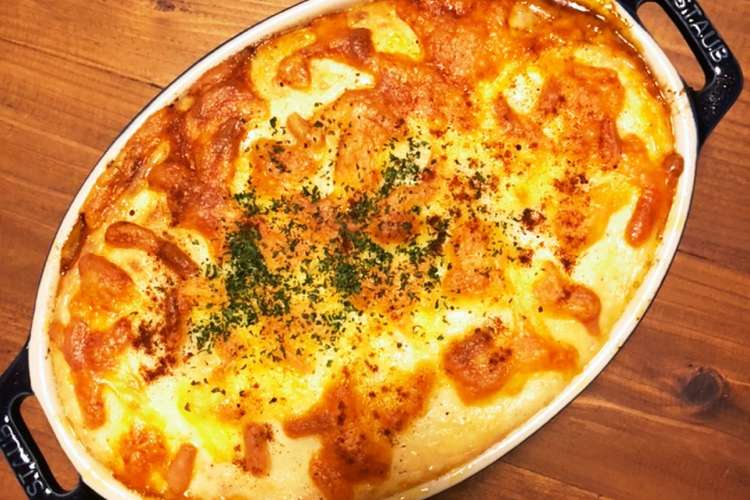 ムサカ 野菜のミートグラタン レシピ 作り方 By かぼちゃとじゃがいも クックパッド