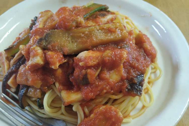 ヘルシー ささみ トマトソース パスタ レシピ 作り方 By Tamazun クックパッド