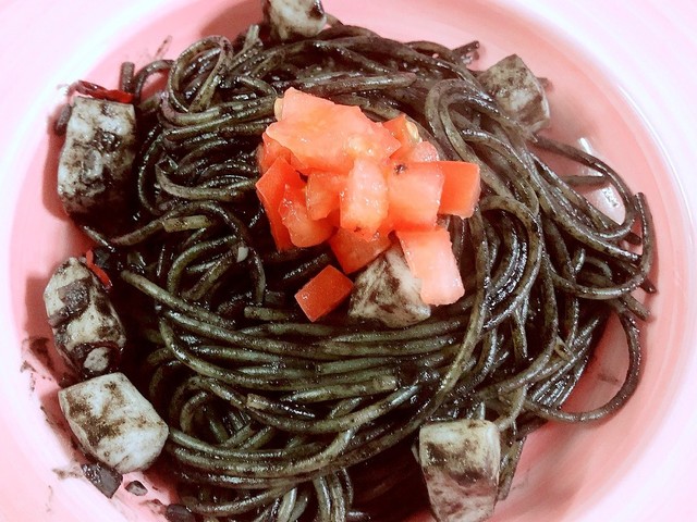 いかすみパスタ でお家レストラン レシピ 作り方 By セロリ0412 クックパッド