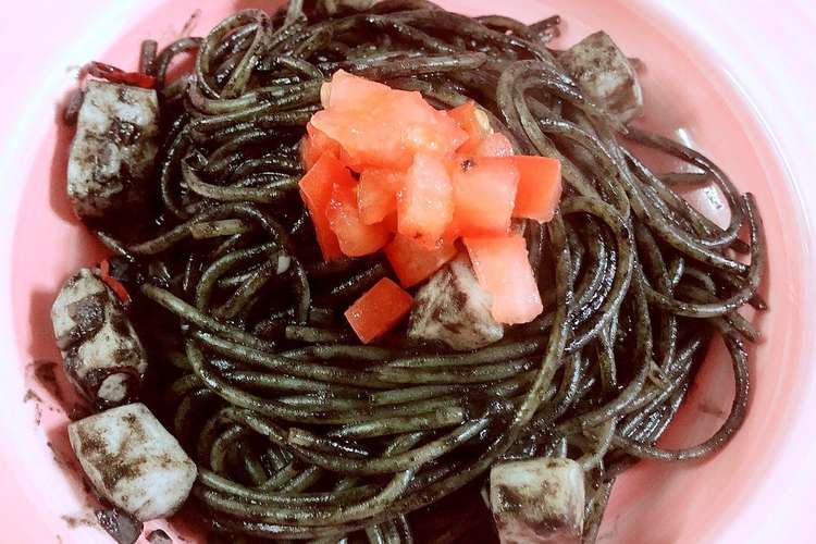 いかすみパスタ でお家レストラン レシピ 作り方 By セロリ0412 クックパッド