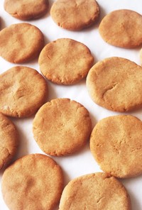米粉とプロテインの簡単クッキー
