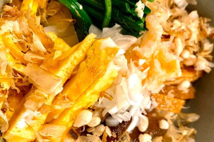 冷やし花うどん レシピ 作り方 By クック46 クックパッド