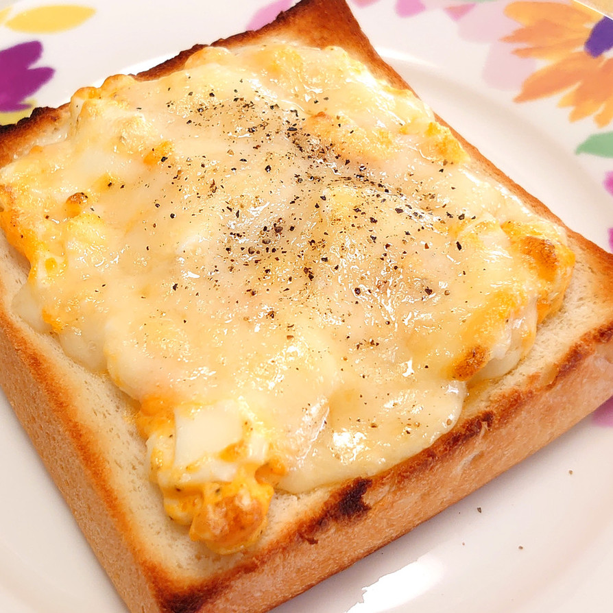 超簡単＊エッグマヨチーズトーストの画像