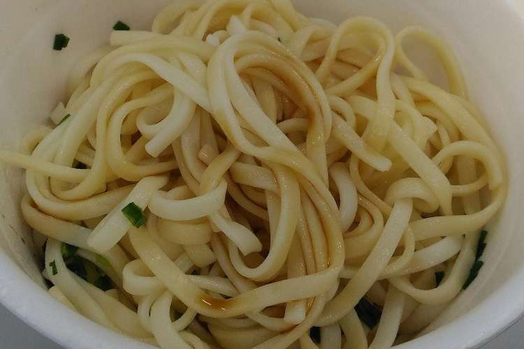 簡単 シンプル醤油かけうどん レシピ 作り方 By Reizan クックパッド