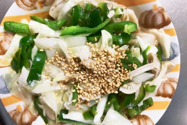 全てレンジ焼売の温野菜包みポン酢蒸し煮 レシピ 作り方 By Beroneete クックパッド