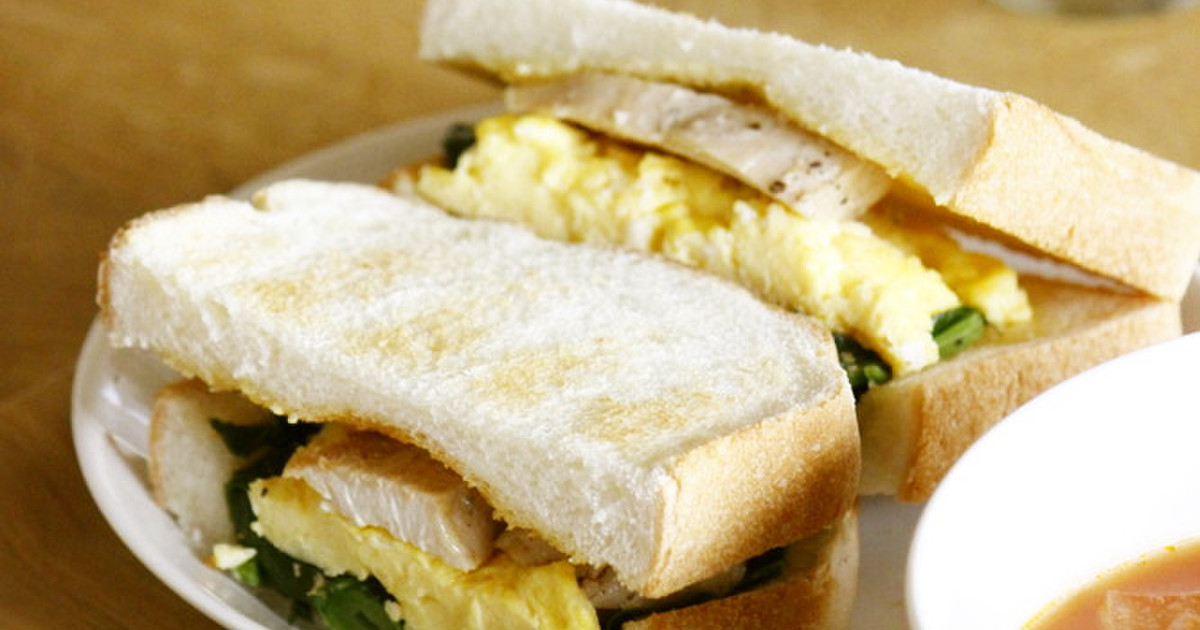 卵とほうれん草のサンドイッチ レシピ 作り方 By ガメコ クックパッド 簡単おいしいみんなのレシピが361万品