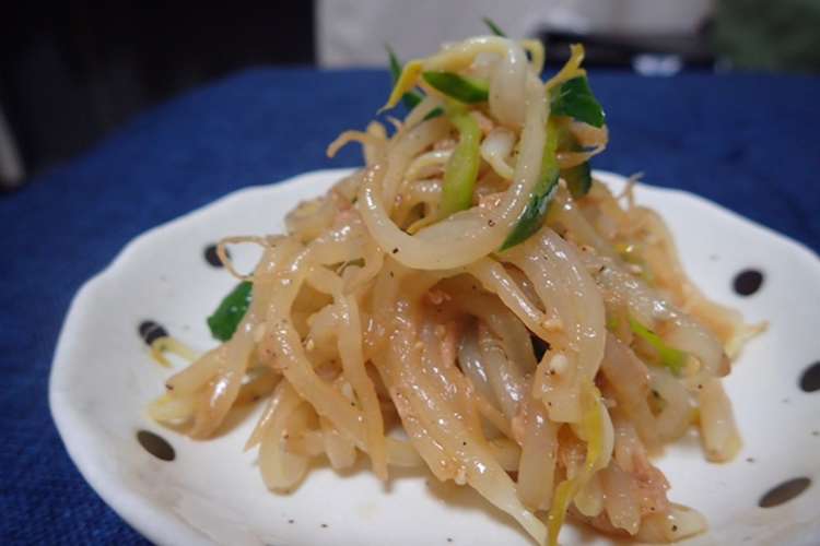 もやしときゅうりとツナのさっぱりサラダ レシピ 作り方 By ズボラ飯yukky クックパッド 簡単おいしいみんなのレシピが352万品