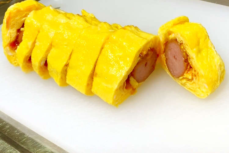 コンビニフランクフルトの卵巻き レシピ 作り方 By どらごんびーるch クックパッド 簡単おいしいみんなのレシピが360万品