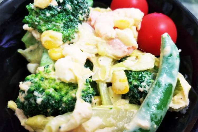 春野菜たっぷりデリ風サラダ レシピ 作り方 By じじぴょん クックパッド 簡単おいしいみんなのレシピが352万品