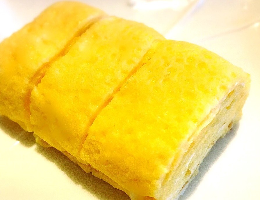 朝食風♡プレーン卵焼きの画像