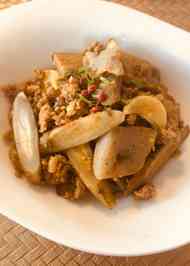 みんなが作ってる ごぼう こんにゃく ひき肉のレシピ クックパッド 簡単おいしいみんなのレシピが355万品