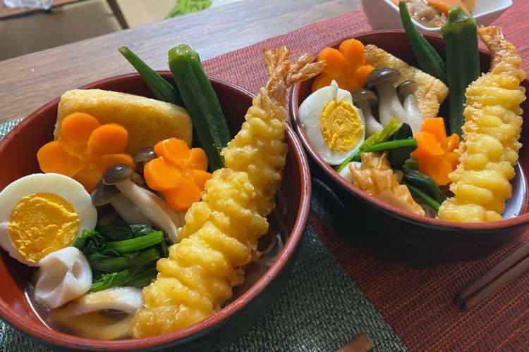 年越し蕎麦の盛り付け レシピ 作り方 By Cohq クックパッド 簡単おいしいみんなのレシピが356万品