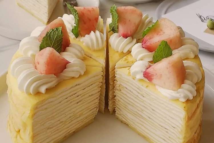 ミルクレープ生地 サクッと切りやすい系 レシピ 作り方 By Miokaレシピ クックパッド 簡単おいしいみんなのレシピが352万品