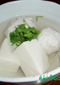 ゲーンチュー・トーフー✿タイの豆腐スープ