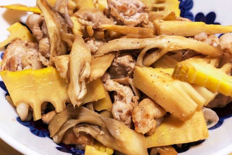 たけのこと豚肉炒め レシピ 作り方 By Unyam クックパッド 簡単おいしいみんなのレシピが357万品