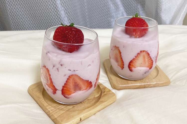 苺フルーチェパフェ レシピ 作り方 By まこクッキング クックパッド 簡単おいしいみんなのレシピが359万品