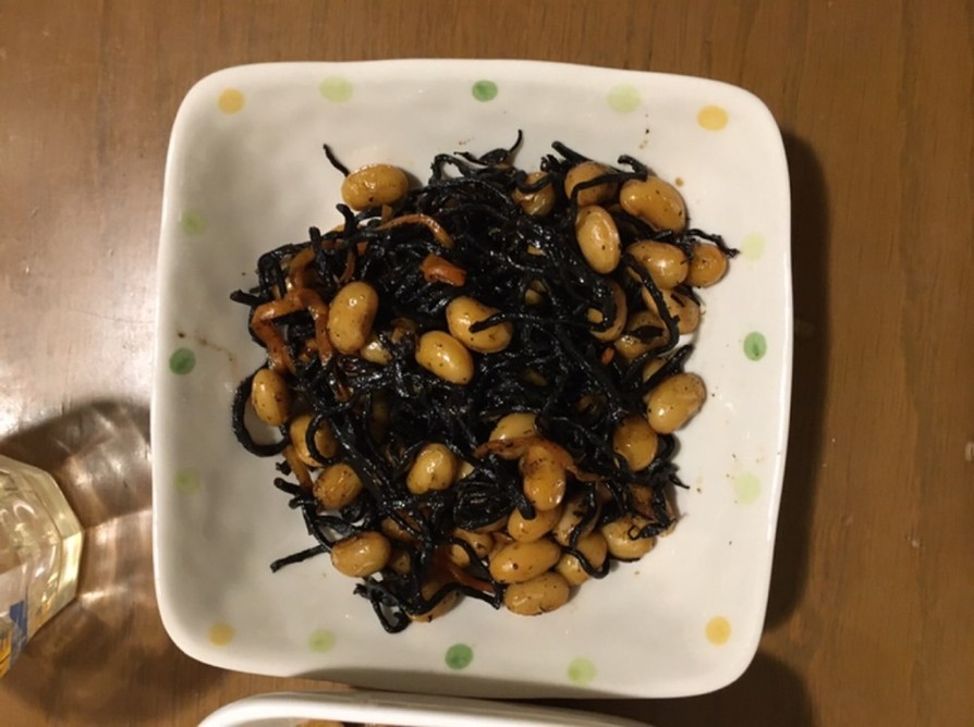 シミうま！ひじきと大豆の煮物の画像
