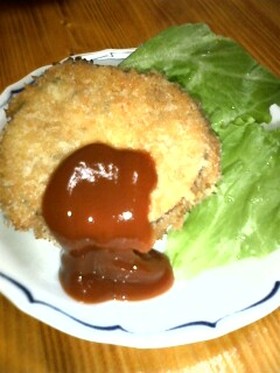 ジューシ~!ナスと挽き肉のはさみ揚げ★