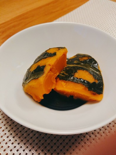 京風かぼちゃの煮物の写真