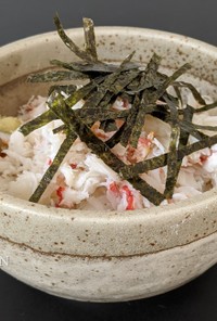 リアル蟹丼【おうちごはん】