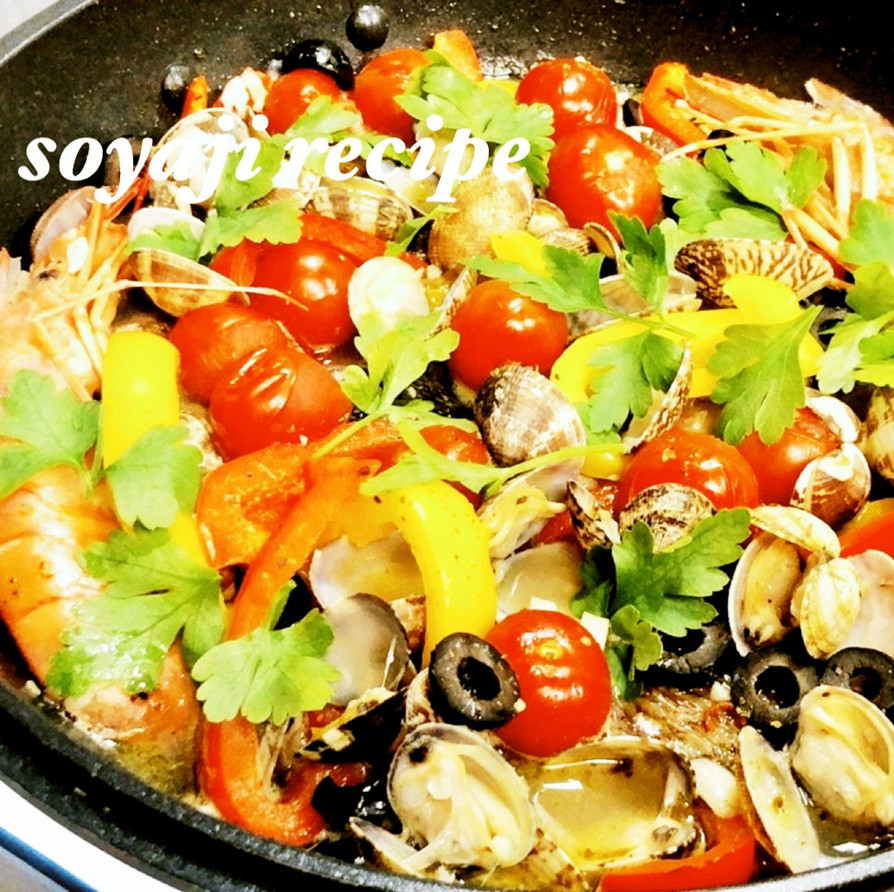 アクアパッツァ 魚介のスープで美味しいの画像