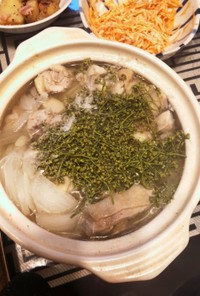 花山椒の鶏鍋