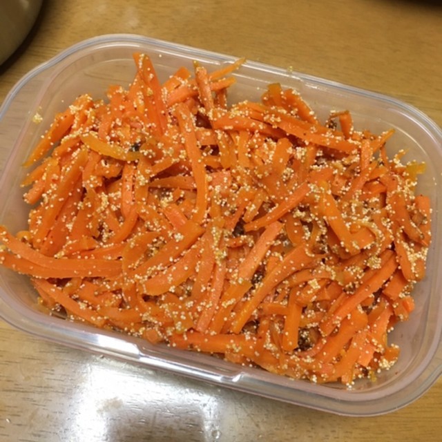 にんじんしりしり 明太子味 レシピ 作り方 By クックyxcdp9 クックパッド 簡単おいしいみんなのレシピが352万品