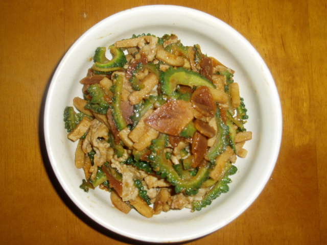ヘルシー ゴーヤと豚肉のにんにく味噌煮 レシピ 作り方 By かばぽん クックパッド