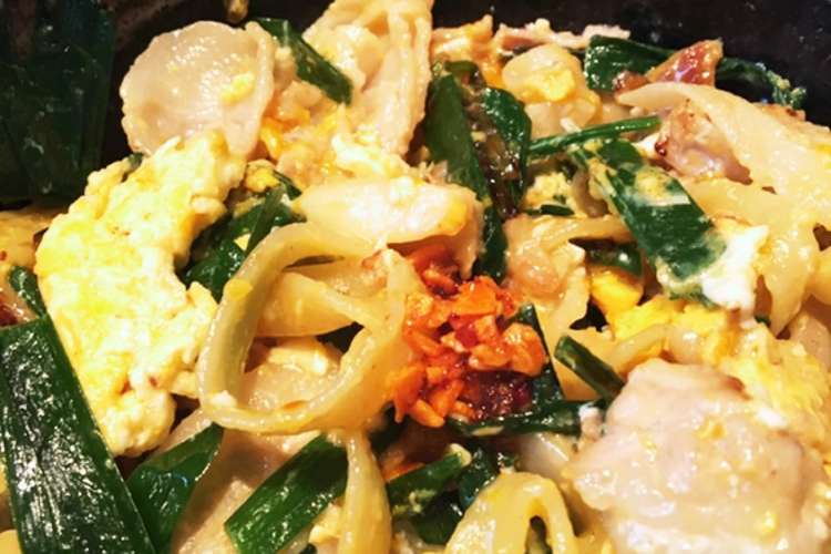 豚ニラ玉麺 ニンニクいっぱい レシピ 作り方 By クック55kl2j クックパッド 簡単おいしいみんなのレシピが354万品