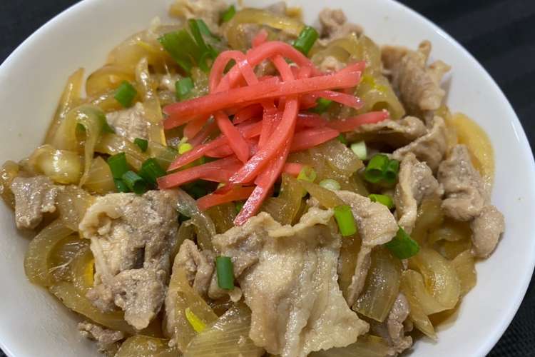 超簡単 がっつり食べたい豚丼 レシピ 作り方 By 元料理人の時短レシピ クックパッド 簡単おいしいみんなのレシピが355万品