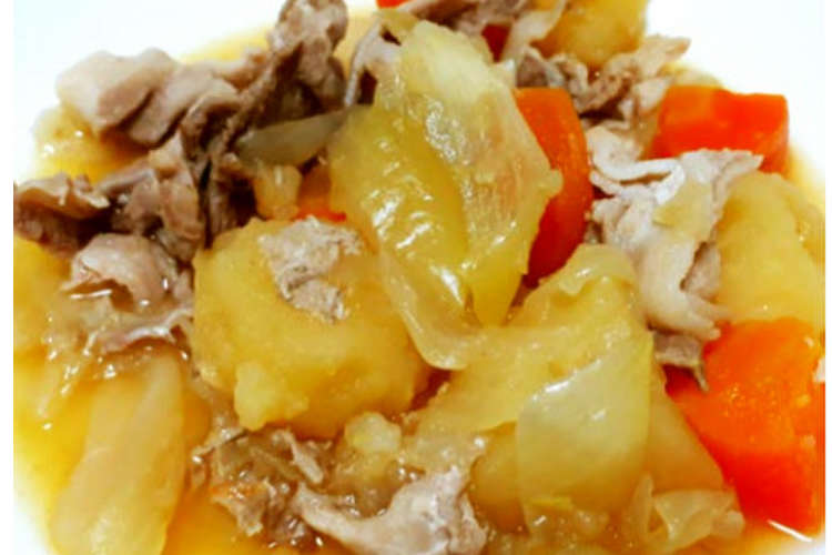 炊飯器で簡単 豚肉じゃが レシピ 作り方 By 城西大学医療栄養学科 クックパッド 簡単おいしいみんなのレシピが374万品
