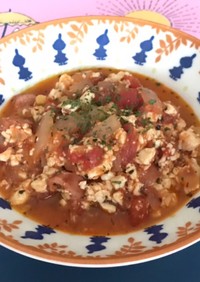 子供大好き♡超簡単♡洋風トマト味麻婆豆腐