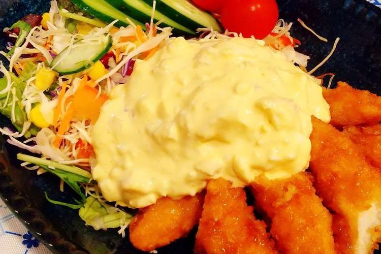 たまねぎポン酢で 簡単タルタルソース レシピ 作り方 By ゆうねっと クックパッド 簡単おいしいみんなのレシピが361万品