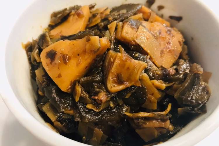 昆布とたけのこの佃煮 レシピ 作り方 By さえきち クックパッド 簡単おいしいみんなのレシピが350万品