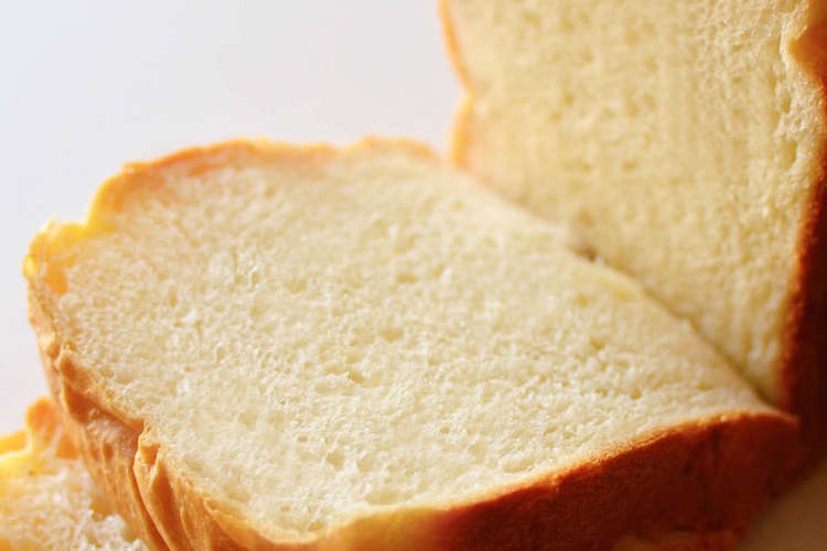 ふわふわ柔らか Hbで簡単ミルク食パン レシピ 作り方 By 白いエプロンのクマ クックパッド 簡単おいしいみんなのレシピが366万品