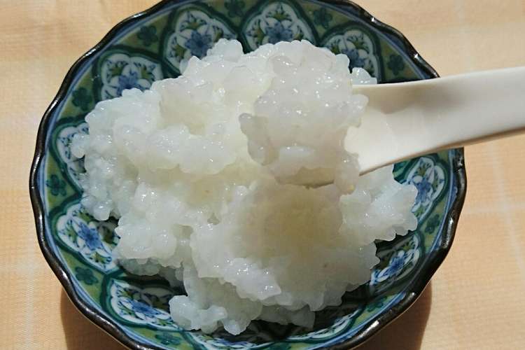 離乳食 ごはんから作る軟飯 レシピ 作り方 By 長野県駒ヶ根市 クックパッド 簡単おいしいみんなのレシピが360万品