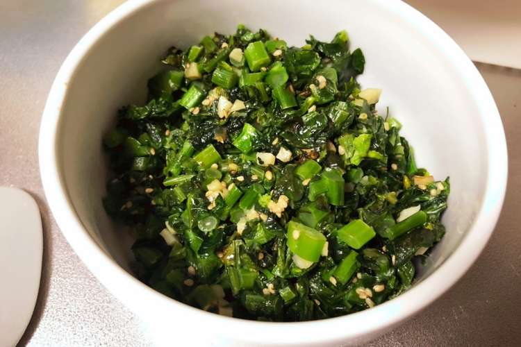 大量消費 かき菜のふりかけ レシピ 作り方 By ともよし クックパッド 簡単おいしいみんなのレシピが352万品